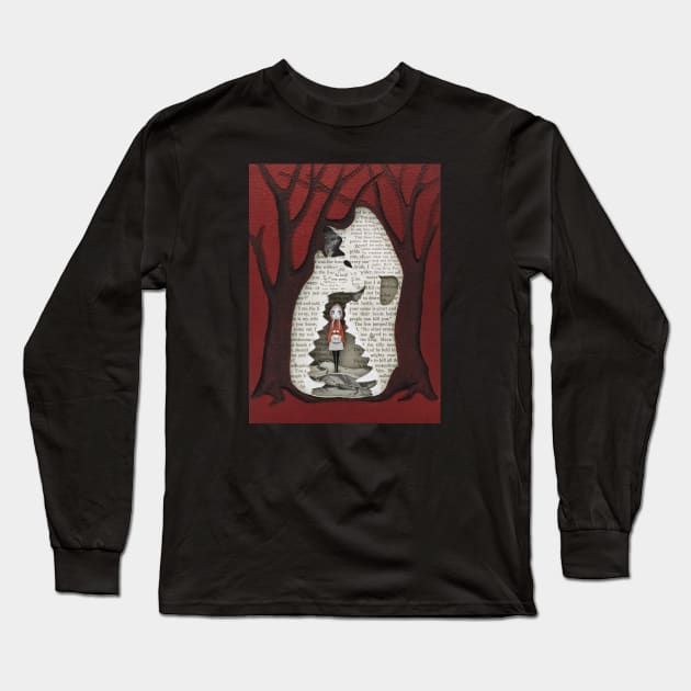 Ravenous Long Sleeve T-Shirt by Valerie Savarie